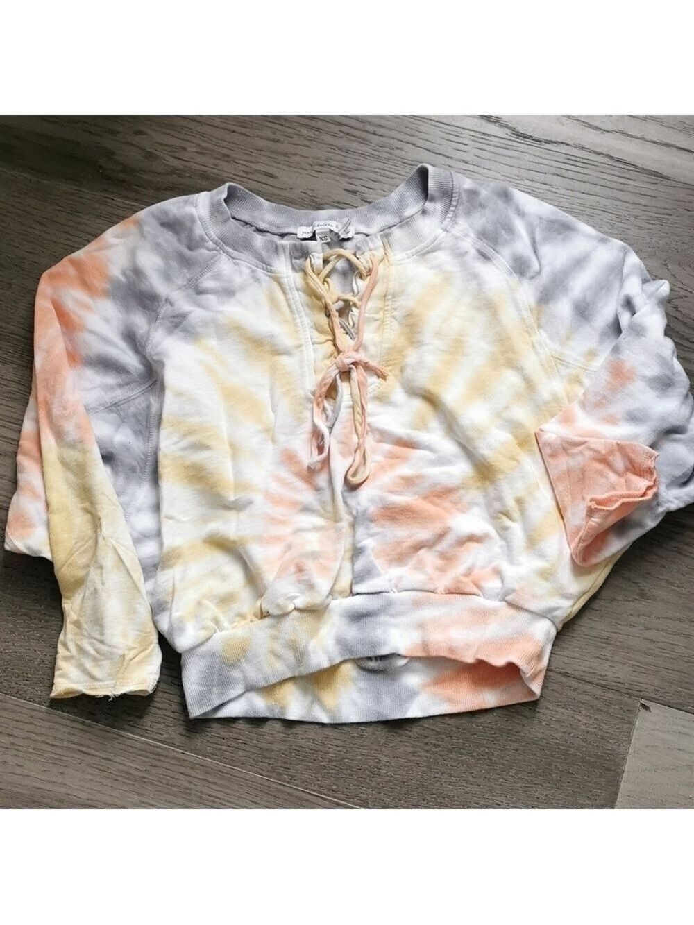 Young and Fabulous & Broke boho tie dye oversize sweater. Size XS. EUC